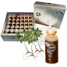 Load image into Gallery viewer, [1+1] 산삼순백 산양삼 7년근 추출액 100% 30병 x 20ml